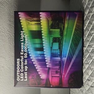 300 ft permonanent outdoor lights